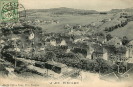 Le Locle : Vue De La Gare - Le Locle