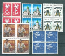 EUROPA CEPT - Selectie Nr 54 - MNH** - Cote 19,00 € - Sammlungen