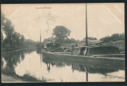 Delcampe - PERONNE - Canal De Péronne (animation Avec Péniche ) - Peronne