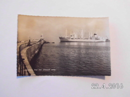 Ijmuiden. - Pier Met Uitvarend Schip. - IJmuiden