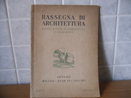 RASSEGNA DI ARCHITETTURA E DECORAZIONE 1934 - Kunst, Design