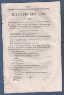 1845 BULLETIN DES LOIS - MARCHANDISES PAQUEBOTS DE L'ETAT - EXPOSITION INDUSTRIELLE BERLIN - PONT BONNEUIL MATOURS 86 - Décrets & Lois