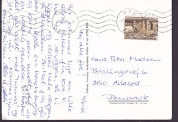 Greece PPC Kos KOS 1985 ALLERØD Denmark (2 Scans) - Lettres & Documents