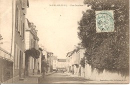 SAINT-PALAIS - Rue Gambetta - Barthaburu édition - écrite Et Circulée En 1905 - Tbe - Saint Palais