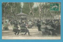 CPA L'ARDECHE ILLUSTREE- Nouveau Parc Du Casino Kiosque à Musique VALS LES BAINS 07 - Vals Les Bains