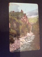 AK Italia Trentino-Alto A.MERANO MERAN  ZENOBURG ,No.3068.O.BLASCHKE,KGL.HOF.PRIEN A.CH. 1908.CARTOLINA 1909 - Merano