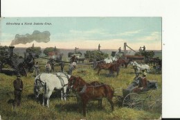 USA82   --  THRESHING A NORTH DAKOTA CROP.   --  1912 - Sonstige & Ohne Zuordnung