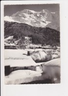 74 Les Contamines Vue D' Ensemble Les Domes De Miage Et La Berangère - Contamine-sur-Arve