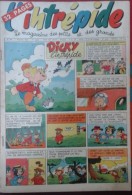 L´intrépide N° 344 31 Mai 1956  Dicky L´intrépide, Davy Crockett, Buffalo Bill Arthur Et Zoe - L'Intrépide