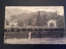 AK Italia Trentino-Alto A.MERANO MERAN STAZIONE DI CURA,LORENZ FRÄNZL Nr.310-140.    CARTOLINA 1931 - Merano