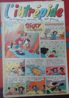 L´intrépide N° 345 7 Juin 1956  Dicky L´intrépide, Davy Crockett, Buffalo Bill Arthur Et Zoe - L'Intrépide