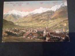 AK Italia Trentino-Alto A.MERANO MERAN KURORT MERAN CARTOLINA 1913 - Merano
