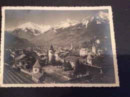 AK Italia Trentino-Alto A.MERANO MERAN PANORAMA PERUTZ FOTOMAT.No.5002.GRANDE FORMATO  CARTOLINA 1935 - Merano
