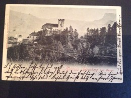 AK Italia Trentino-Alto A.MERANO MERAN SCHLOSS LEBENBERG ,WÜRTHLE & SOHN Nr.832b.. CARTOLINA 1902 - Merano