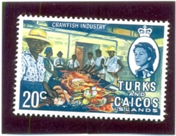 1971 TURKS & CAICOS Y & T N° 267 ( * ) Marché Aux Poissons - Turcas Y Caicos