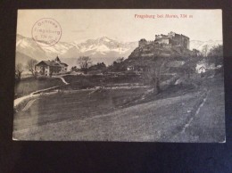 AK Italia Trentino-Alto A.MERANO MERAN  FRAGSBURG BEI MERAN ,VERLAG : G.BAEHRENDT ,1911. CARTOLINA - Merano