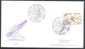France Guyanais 1973 Cover: Space Weltraum Espace: Meteorology CIMO Commission For Instruments And Metods Of Observation - América Del Sur