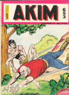 Akim N° 653 - 1ère Série - Editions Aventures Et Voyages - Octobre 1986 - Avec Aussi Katanga Joe Et Mark Trail - Akim