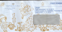 Romania,personalized Cover Circulated In 2015 - Foundation Princess Margareta Of Romania,25 Years - Covers & Documents