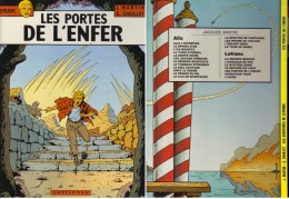 LEFRANC   " LES PORTES DE L'ENFER    "  CASTERMAN    DE 1981  TBE - Lefranc