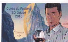 Etiquette Vin CHABBERT Eric Festival BD Ligugé 2016 (Uchronies...) - El Arte De La Mesa