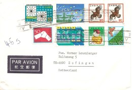 Japan, Nippon,18.2.81, Cover, Swiss Delegation NNSC, Korea 1981 To Switzerland, Zofingen, See Scans! - Brieven En Documenten