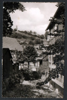 2381 - Alte Foto Ansichtskarte - Lauenberg Dassel Stiller Winkel Blick Burgruine Gel 1955 - Northeim