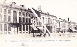 TIRLEMONT - Grand'Place - La Maison Du Bourgmestre Et Le Palais De Justice - Superbe Carte Circulée 1905 - Tienen