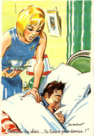 Réveille-toi Chéri, Ta Tisane Pour Dormir ! , Illustrateur Paul ORDNER - Ordner, P.