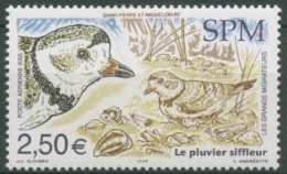 Saint-Pierre Et Miquelon 2005 Flötenregenpfeifer 944 Postfrisch - Unused Stamps