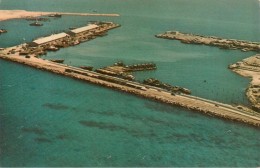 CPA-1965-ARABIE SAOUDITE-DAMMAN-Le NEW PORT-Vue AERIENNE-TBE - Arabie Saoudite