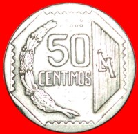 § ORNAMENT: PERU ★ 50 CENTIMOS 1991! LOW START★ NO RESERVE! - Perú