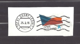 Czech Republic 2015 Gest ⊙ Mi 865 The Flag Of The Czech Republic. Die Flagge Der Tschechische.c.2 - Used Stamps