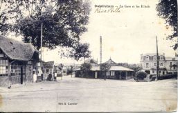 N°90 E -cpa Ouistreham -la Gare Et Les Hôtels- - Ouistreham