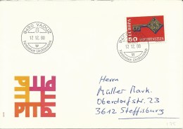 433, EUROPA, Clé En Or Et Emblème De La CEPT, 1968 - Storia Postale