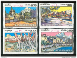 1980 Somalia Paesaggi Landscapes Paysages Set MNH** C80 - Somalie (1960-...)