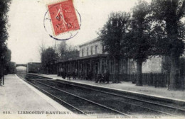 Dépt 60 - RANTIGNY - La Gare De Liancourt-Rantigny - Animée - Rantigny
