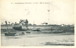 N°137 E -cpa Ouistreham -le Port- Mât De Signaux- - Ouistreham