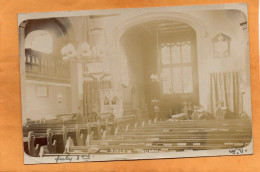 Disley Cheshire UK Church 1906 Real Photo Postcard - Andere & Zonder Classificatie