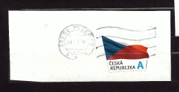 Czech Republic  Tschechische Republik  2015 Gest. Mi 865 The Flag Of The Czech Republic. Die Flagge Der Tschechische.c.4 - Oblitérés