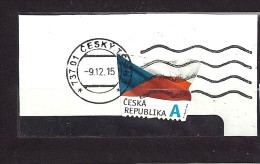 Czech Republic  Tschechische Republik  2015 Gest. Mi 865 The Flag Of The Czech Republic. Die Flagge Der Tschechische.c.6 - Used Stamps