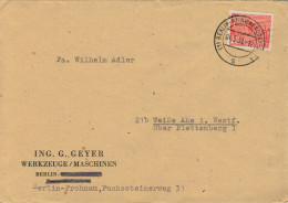 LETTERA  DA  BERLIN FROHNAU   PER WEISSE AHE  UBER PLETTENBERG    (VIAGGIATA) - Lettres & Documents