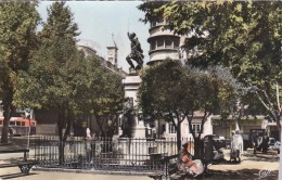 Algérie   : Tiaret  - Statue Du Général  Lamoricière (Architecte Paul Chapuis) - Tiaret