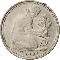 Monnaie, République Fédérale Allemande, 50 Pfennig, 1991, Berlin, SUP - 50 Pfennig