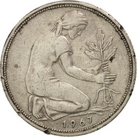 Monnaie, République Fédérale Allemande, 50 Pfennig, 1967, Hamburg, TTB - 50 Pfennig
