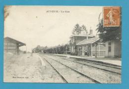 CPA Chemin De Fer Gare AUNEUIL 60 - Auneuil