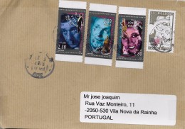 TIMBRES - STAMPS - LETTRE POUR PORTUGAL - MARCOPHILIE - FRANCE - TIMBRES DIVERS - Storia Postale