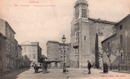 SIGEAN L'EGLISE ET LA PLACE - Sigean