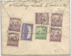 HONGRIE - 1923 - ENVELOPPE De BUDAPEST Pour MOULINS (ALLIER) - Lettres & Documents