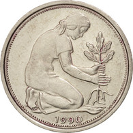 Monnaie, République Fédérale Allemande, 50 Pfennig, 1990, Berlin, SPL - 50 Pfennig